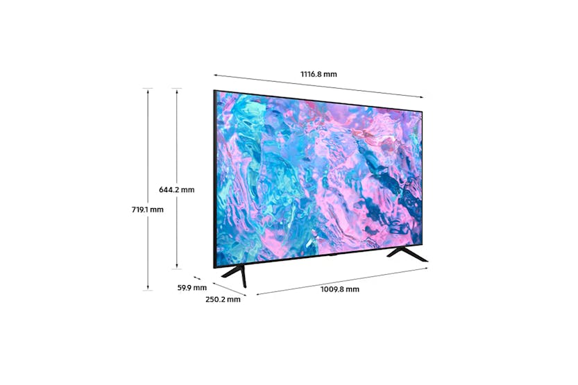 Samsung CU7100 50" UHD 4K HDR Smart TV (2023) | UE50CU7100KXXU