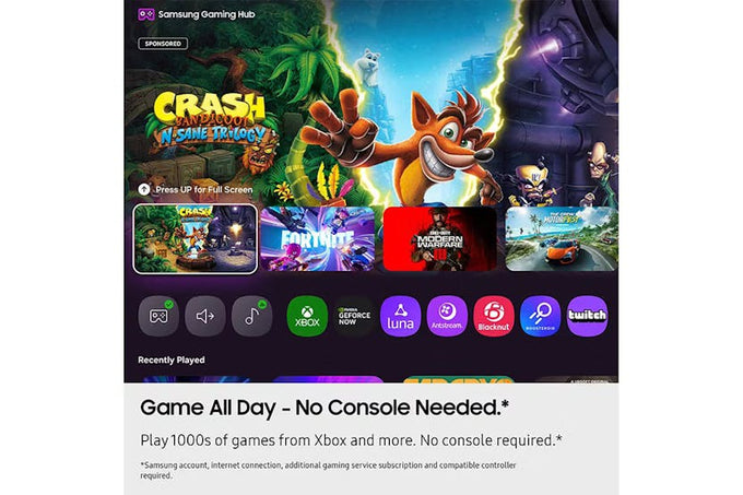 Samsung 75" Crystal UHD U8000F Smart TV | UE75U8000FKXXU - Image 7