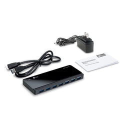 TP Link USB 3.0 7-Port Hub for fast data transfer, multiple device connectivity – available at Keans Claremorris.