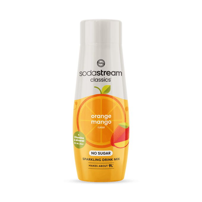 Sodastream Flavouring Syrup Zero Orange & Mango 440mL | 1024258442 - Image 1