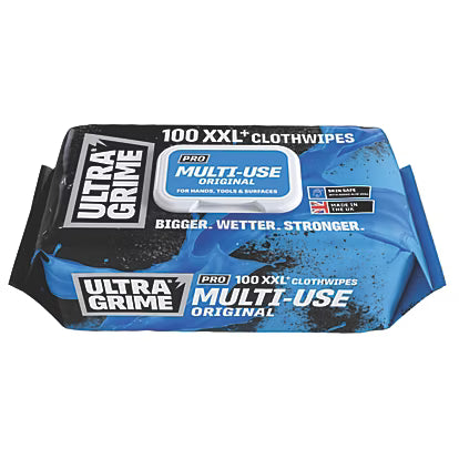 UltraGrime Pro Multiuse Clothwipes XXL+ Pack 100 Keans Claremorris