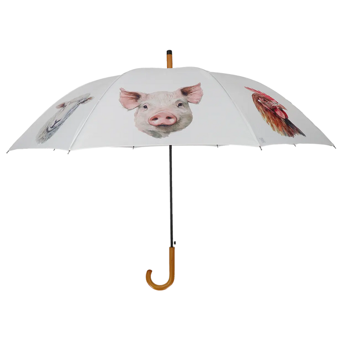 Umbrella - Watercolour Farm Animals Keans Claremorris