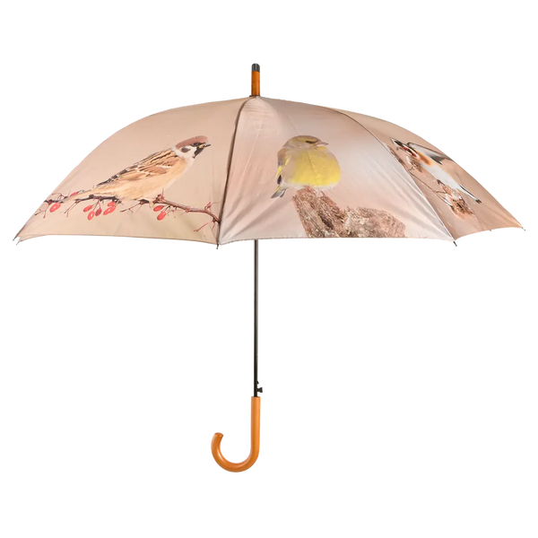 Umbrella - Winter Birds Keans Claremorris