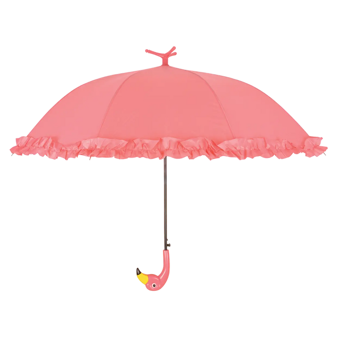 Umbrella Flamingo with Ruffles Keans Claremorris