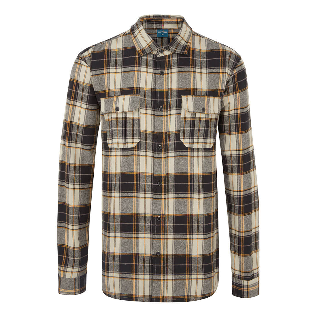 Unlined Check Shirt Black Keans Claremorris