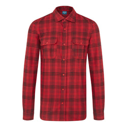Unlined Check Shirt Red Keans Claremorris