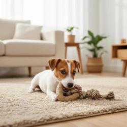 Wiggle & Wander Bamboo Chew - Puppy & Small Breed Triangle