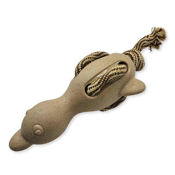 Wiggle & Wander Bamboo Chew - Small Dog - Puppy Duck - Image 3