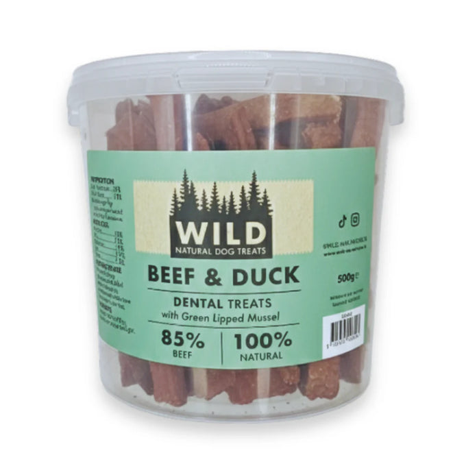 WILD Dental Dog Treat - Beef & Duck - Image 2