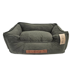 Dog Bed - Willow Cord Green - Bed for Dogs