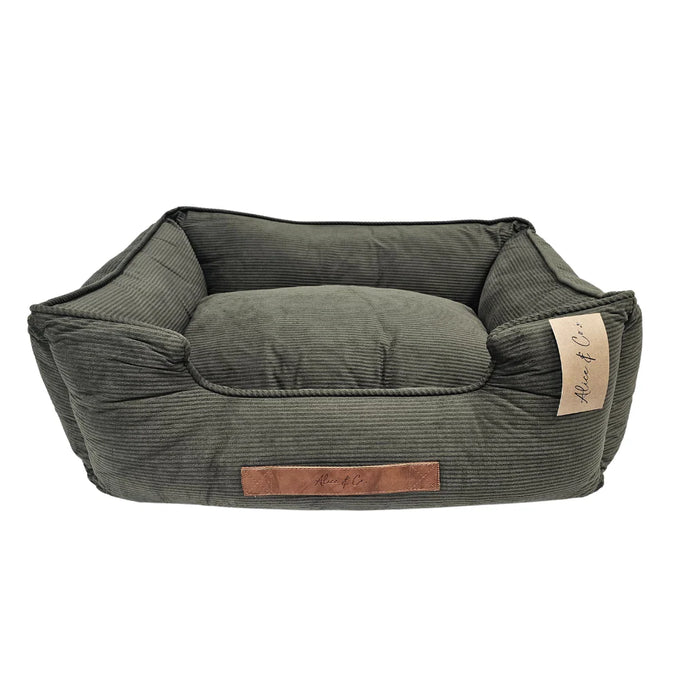 Dog Bed - Willow Cord Green - Bed for Dogs - Image 2