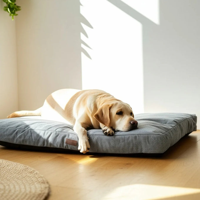 Grey Pet Cushion - Soft Cushion for Pets - Image 2