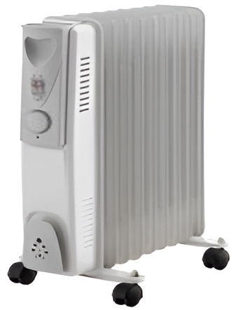 11 Fin 2500W Oil Filled Radiator with Timer, Thermostatic Control, 3 Heat Settings – Keans Claremorris