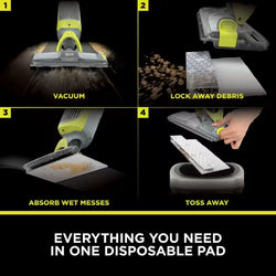 Shark VacMop Cordless 2-in-1 Vacuum Mop with Targeted Spray| VM200UK