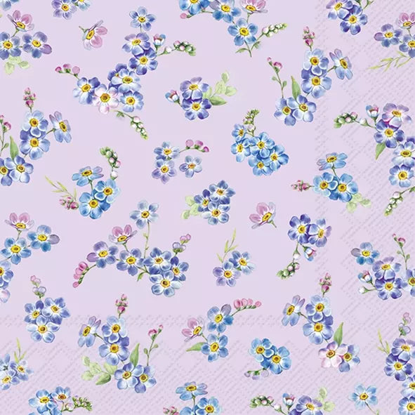 Valeria Light Lilac Lunch Napkins Keans Claremorris