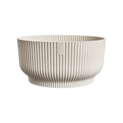 Vibes Fold Bowl 25cm Linen White Keans Claremorris