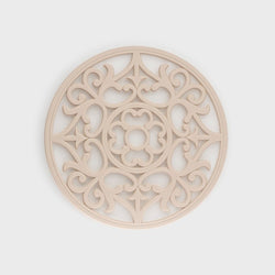 Vintage Round Silicone Trivet 19.5cm Oyster Keans Claremorris