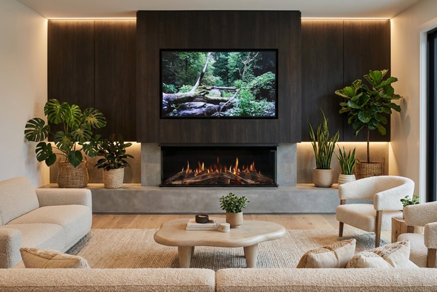 Dimplex 50'' Visage Opti-V Built-In Electric Fireplace | VIS50UK - Image 4