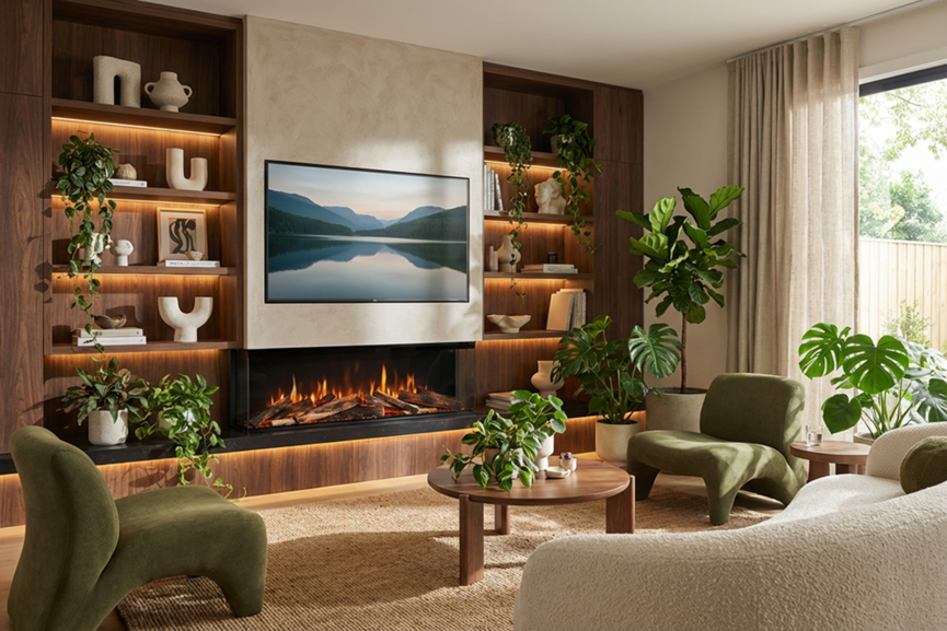 Dimplex 50'' Visage Opti-V Built-In Electric Fireplace | VIS50UK - Image 2