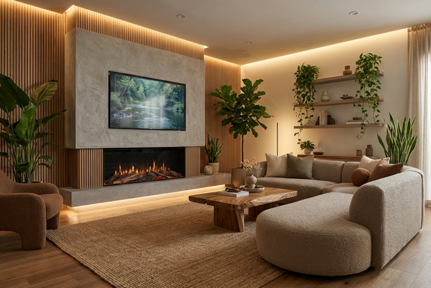 Dimplex 60'' Visage Opti-V Built-In Electric Fireplace | VIS60UK - Image 2