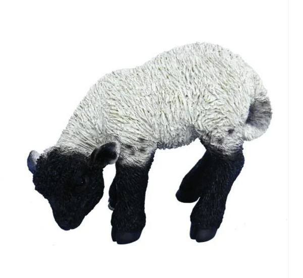 Vivid Arts Black & White Lamb Resin Ornament - 21cm Keans Claremorris
