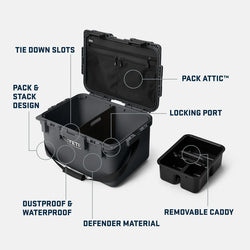 Yeti Loadout Gobox 30 Gear Case 2.0 King Crab