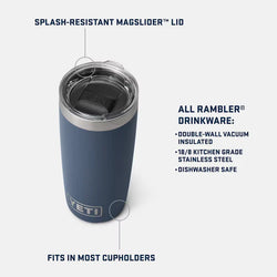 Yeti Rambler 10 Oz Tumbler King Crab