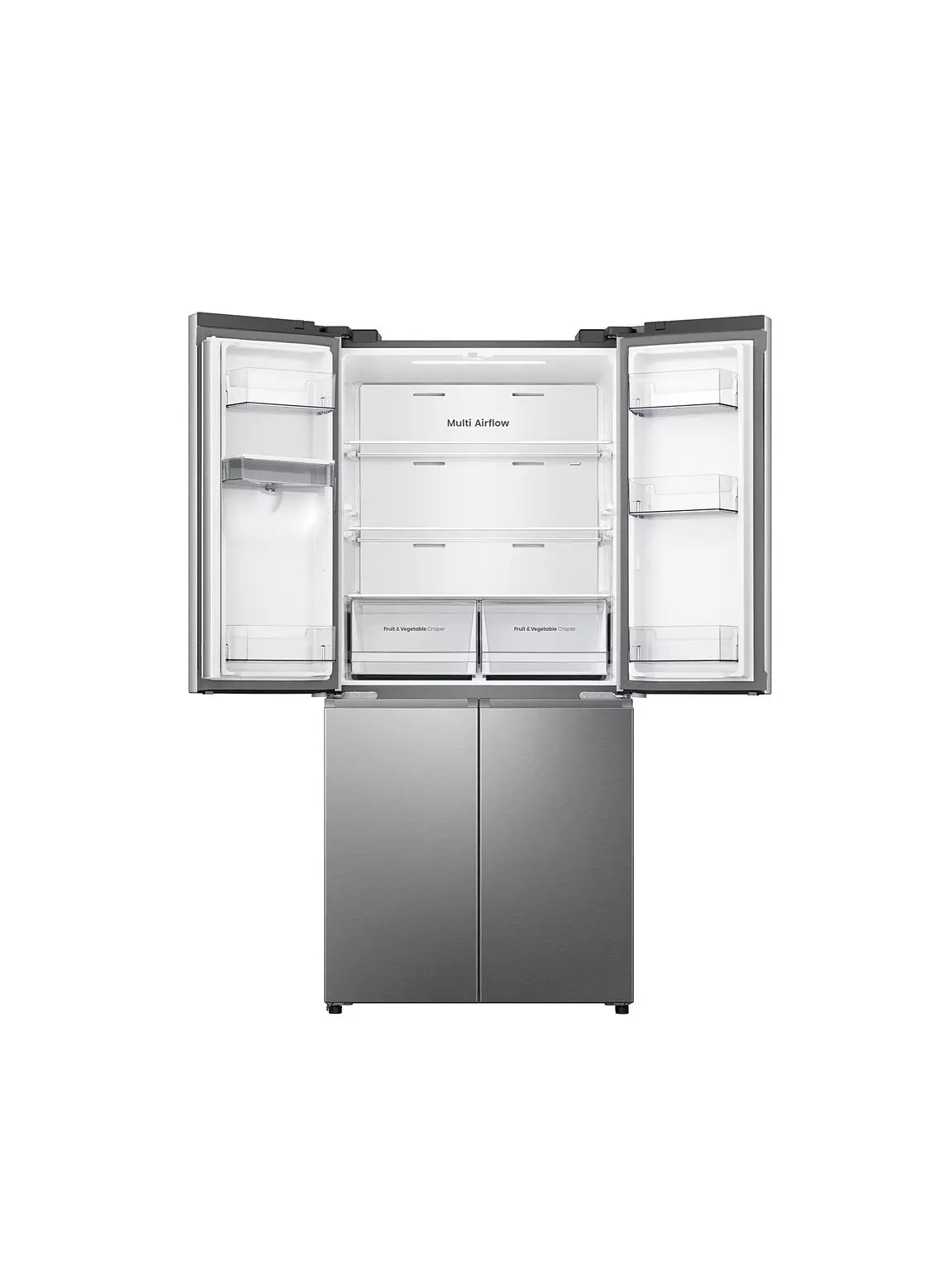 Hisense Freestanding 4 Door Cross Door Non-plumbed Water Dispenser 482L Stainless Steel - Image 2