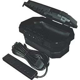 Collapsable Weatherproof Box W/4 Socket 8M Extension Lead 21339 - Image 1