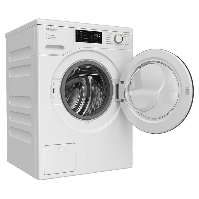 Miele 10KG Front Loader Washing Machine WEK365 Lotus White, Freestanding, High Capacity - Keans Claremorris