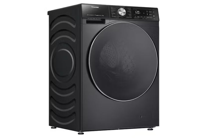 Hisense 12Kg Freestanding Washing Machine Black - Image 3
