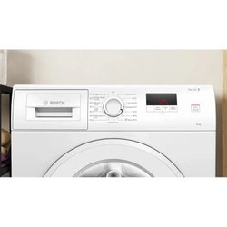 Bosch Series 2 8KG 1400 Spin Washing Machine WGE03408GB - Efficient laundry, available at Keans Claremorris