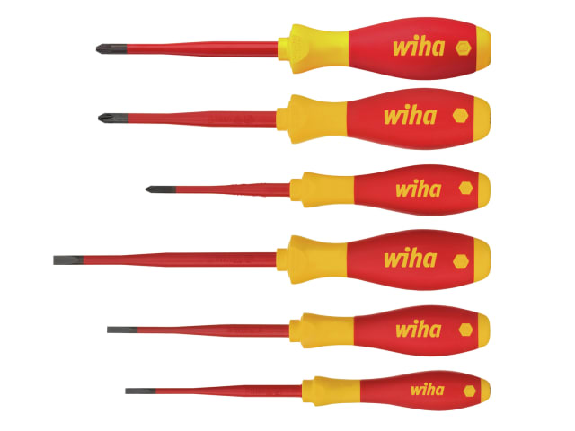 SoftFinish® electric SL/PH/PZS Screwdriver Set, 6 Piece - Image 1