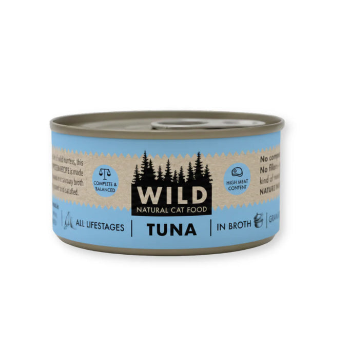 WILD Cat Food Tin - Tuna 75G Keans Claremorris