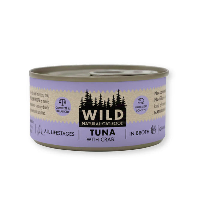 WILD Cat Food Tin - Tuna with Crab Keans Claremorris