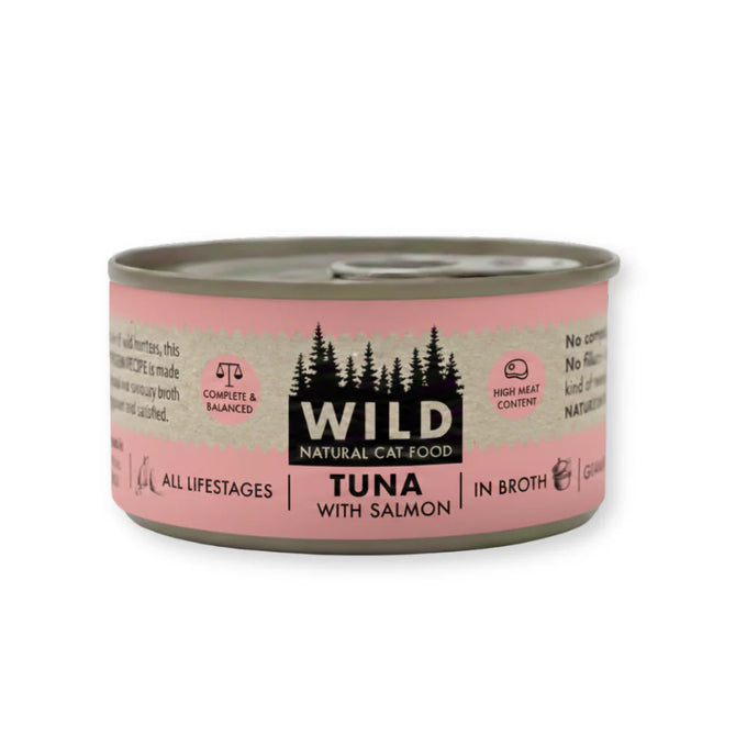 WILD Cat Food Tin - Tuna with Salmon Keans Claremorris