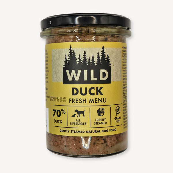 WILD Fresh Dog Food Jar - Duck 400g Keans Claremorris
