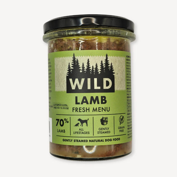 WILD Fresh Dog Food Jar - Lamb 400g Keans Claremorris