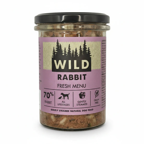 WILD Fresh Dog Food Jar - Rabbit 400g Keans Claremorris