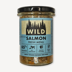 WILD Fresh Dog Food Jar - Salmon 400g Keans Claremorris