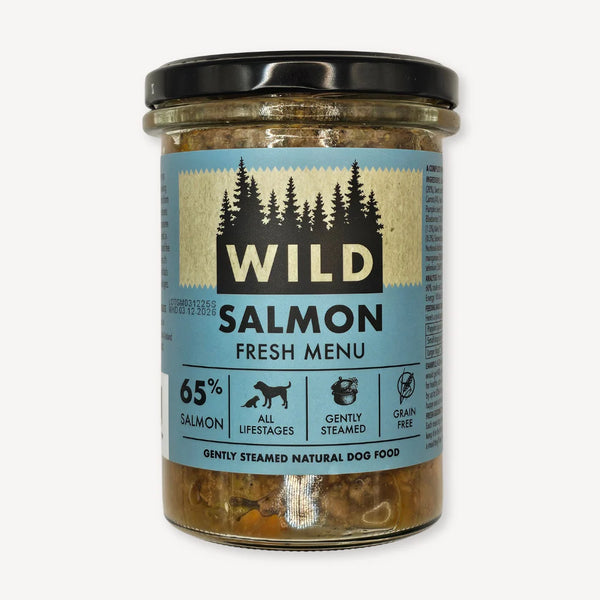 WILD Fresh Dog Food Jar - Salmon 400g Keans Claremorris