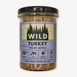 WILD Fresh Dog Food Jar - Turkey 400g Keans Claremorris