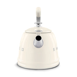 Smeg WKF01CR 50's Retro Style Whistling Kettle - Cream