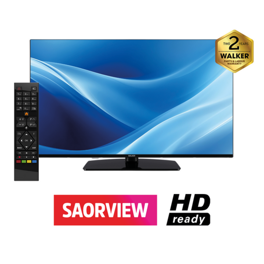 Walker 24'' Led Tv Non-Smart  W/Sat Receiver | WPT24241SAT Keans Claremorris