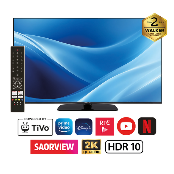 Walker 40'' Led Smart Tv W/Satellite  Tivo Model| WPS2K40261 Keans Claremorris