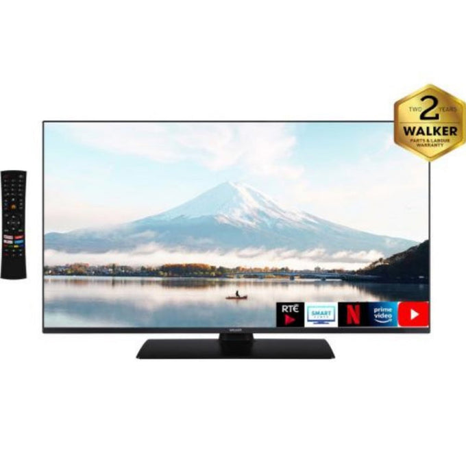 Walker 55" Smart 4K Borderless LED TV with Alexa, Saorview, Dolby Vision HDR, Dolby Atmos – available at Kean’s Claremorris