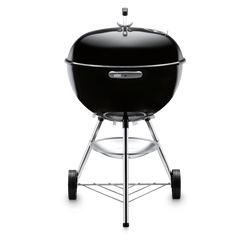 Weber Bar-B-Kettle 57cm charcoal barbecue with steel grate, nylon handles, wheels, and aluminium dampers – Keans Claremorris