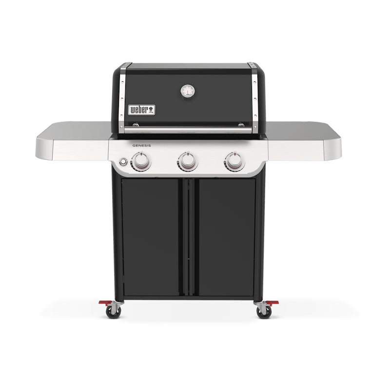 Weber Genesis E-315 Gas Barbecue with 3 burners, porcelain cast iron grates, electronic ignition – available at Keans