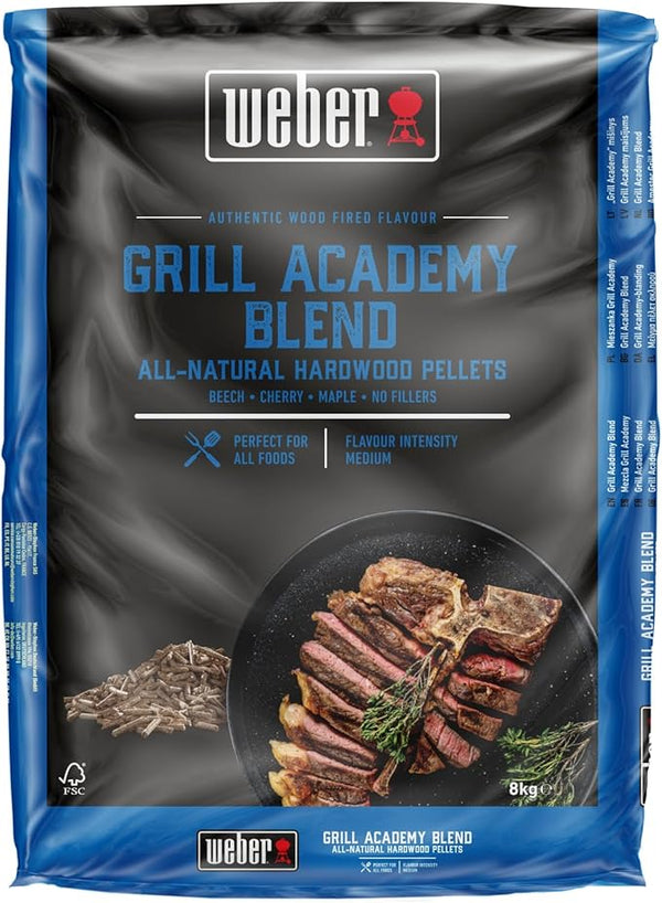 Weber Wood Pellets Grill Academy Blend Keans Claremorris