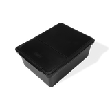 Weber Works Outdoor Storage Bin with weather-resistant lid, compatible with Slate Griddles, at Keans Claremorris.
